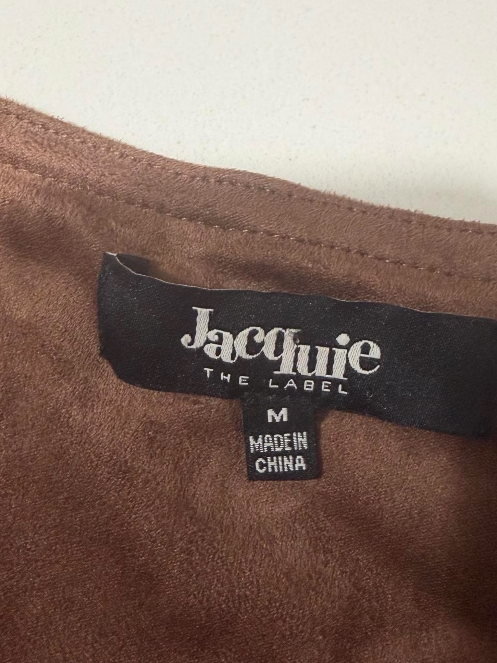 Jacquie The Label Faux Suede Lace-Up Midi Skirt - Picture 5 of 8